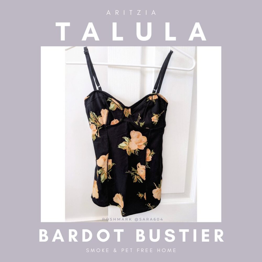 Aritzia Talula Floral Noho Bustier - 5 bustiers for $50